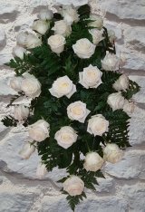 Cojin de Rosas Blancas